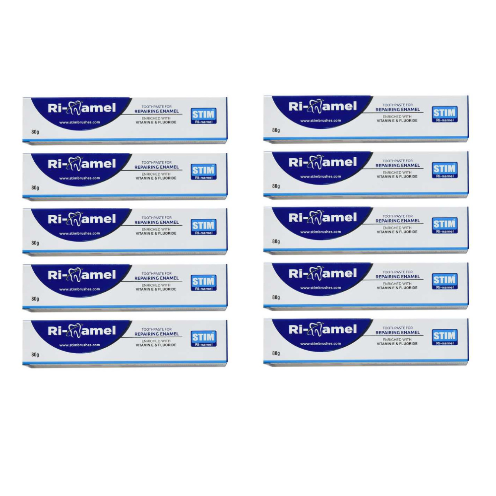 STIM RI Namel Toothpaste to Re-mineralize Enamel- Pack Of 10