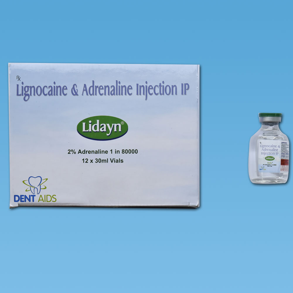 Lidayn 1:80K - Anaesthetic Injection