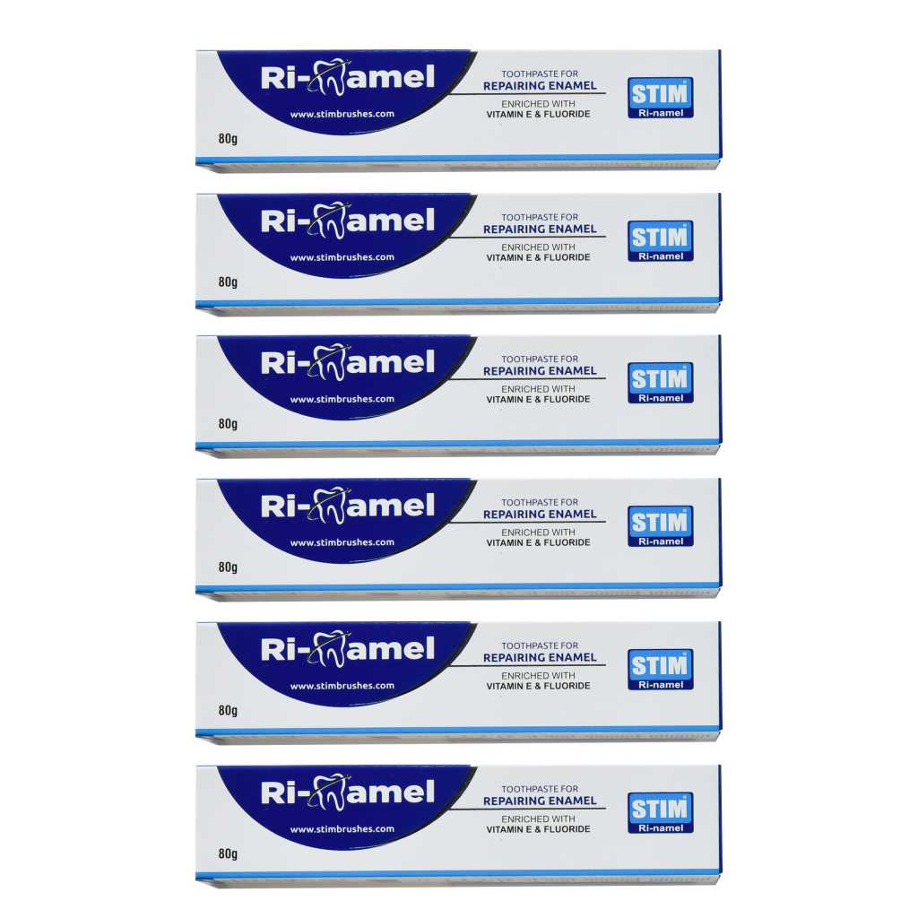 STIM RI Namel Toothpaste to Re-mineralize Enamel- Pack Of 6