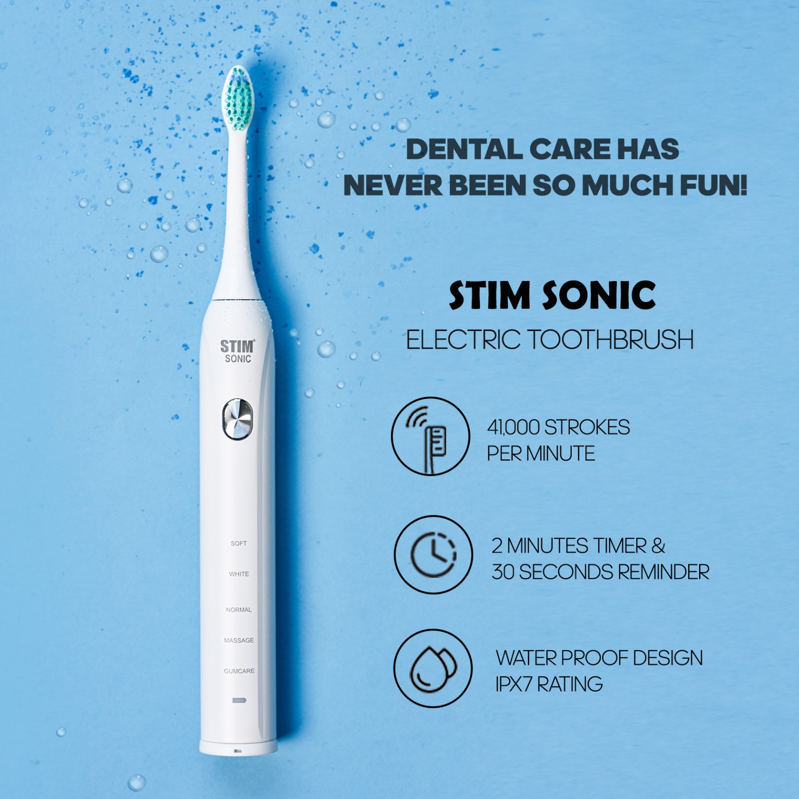 STIM Sonic Electric Toothbrush