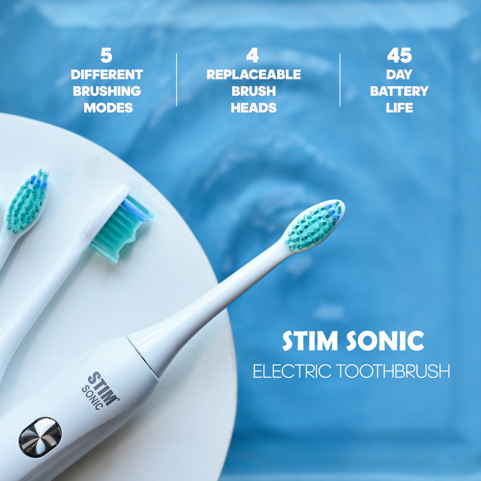 STIM Sonic Electric Toothbrush