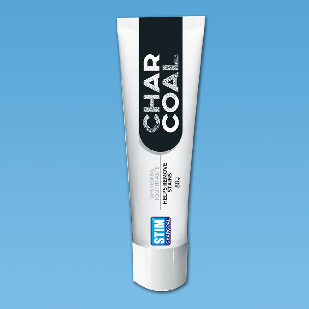 STIM Teeth Whitening Charcoal Toothpaste